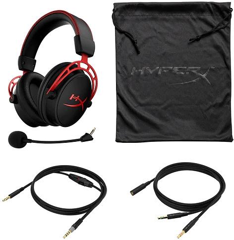 Наушники с микрофоном HyperX Cloud Alpha красный/черный 1.3м мониторные оголовье (4P5L1AB#UUF) фото 5