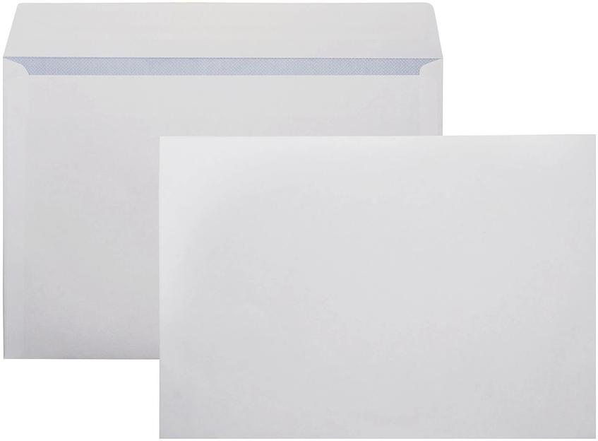 Конверт Silwerhof Eco С40.10.50 C4 229x324мм белый силиконовая лента 90г/м2 (pack:50pcs) фото 1