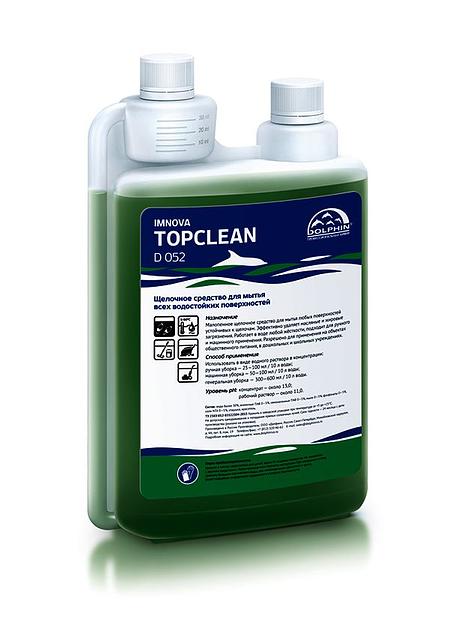 Флакон для хранения моющих средств 1 л. с дозатором на 10/20/30 мл. Dolphin /1/9/ фото 1