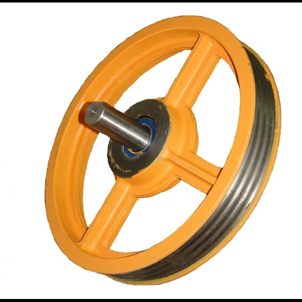 Блок отводной (Ø 435 мм, канаты 3×10 мм) ZAA 263 P15 ОТИС фото 1