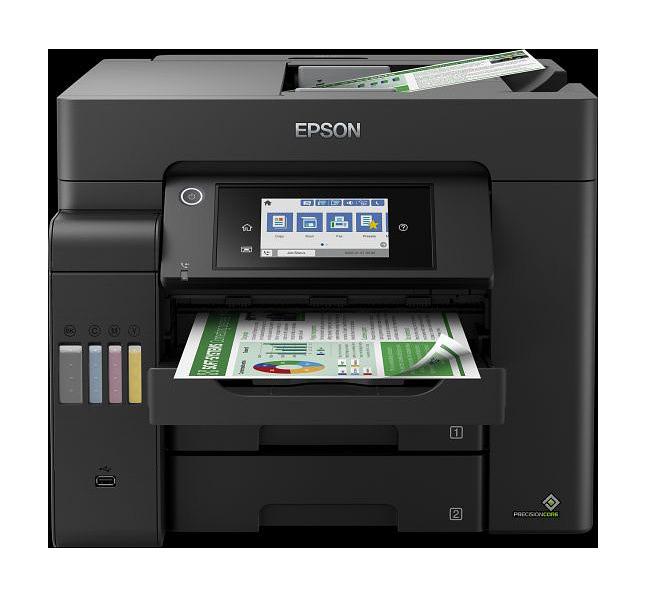 МФУ струйный Epson L6550 (C11CJ30404) A4 Duplex Net WiFi USB черный фото 2