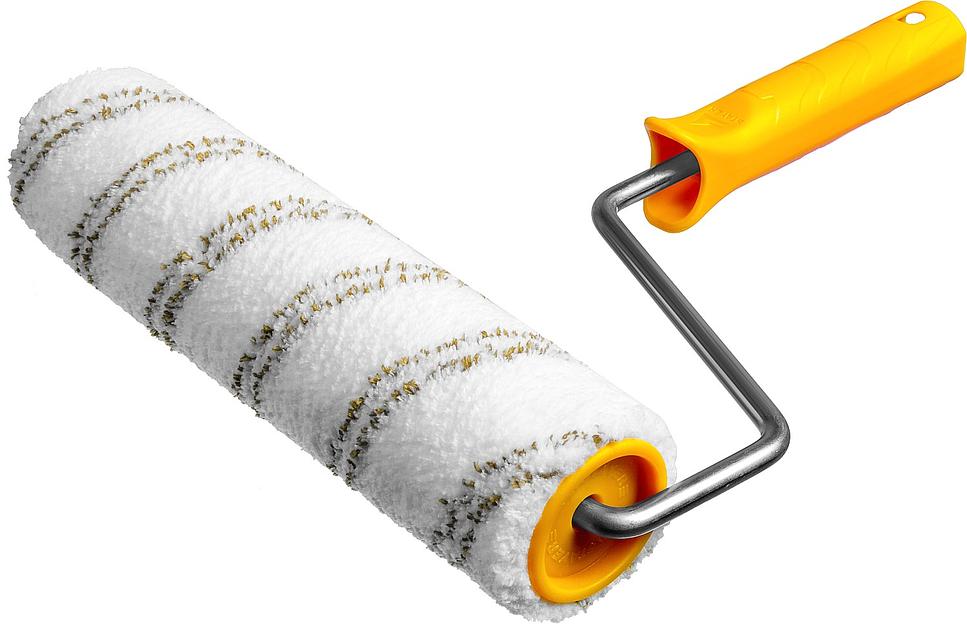 STAYER MICROTEX, 48 х 240 мм, бюгель 8 мм, ворс 9 мм, для агрессивных сред, малярный валик, Professional (0341-24) фото 1