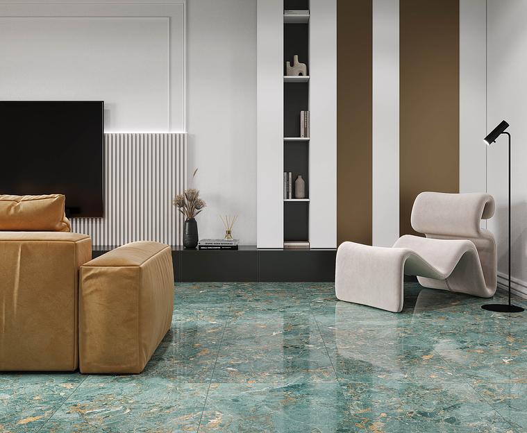 Maestro aqua керамогранит зеленый полированный 60x120 опт фото 2