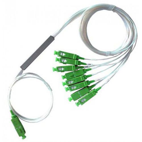 Делитель оптический PLC 1×8 SC/APC фото 1
