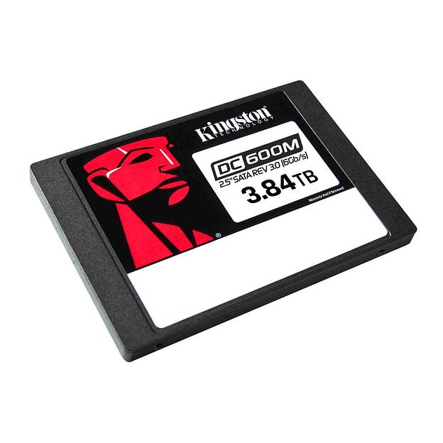 Твердотельный накопитель Kingston Enterprise SSD 3,84TB DC600M 2.5" SATA 3 R560/W530MB/s 3D TLC MTBF 2M 94 000/59 000 IOPS 7008TBW (Mixed-Use) 3 years (SEDC600M/3840G) фото 2