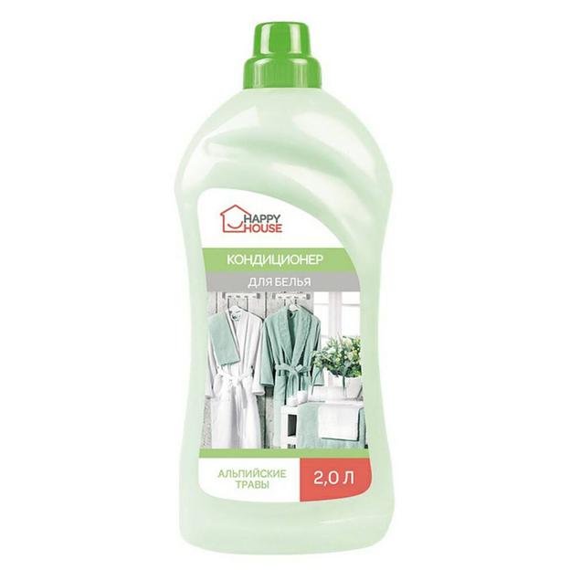 Ромакс happy house кондиционер для белья альпийские травы 2л фото 1