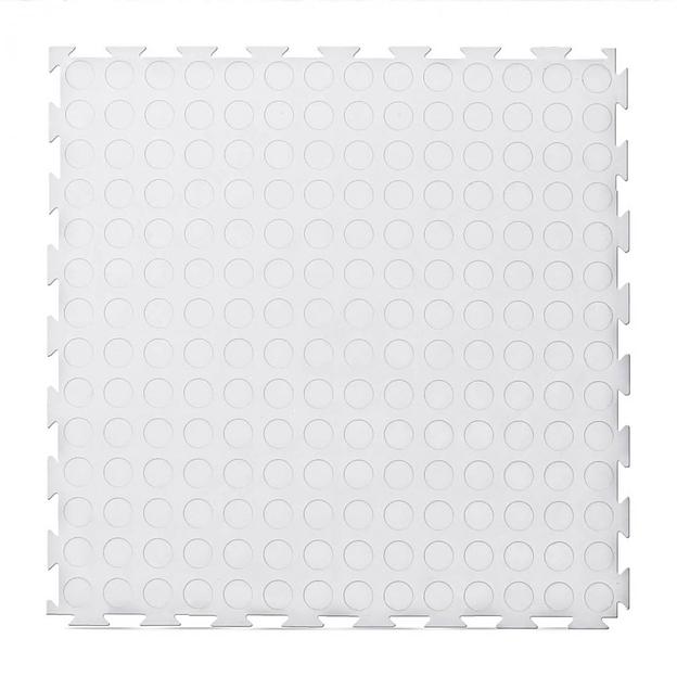 Sensor Yoga – спортивное эластичное покрытие, Цвет Белый RAL 9003, Толщина модуля 7 мм. фото 1