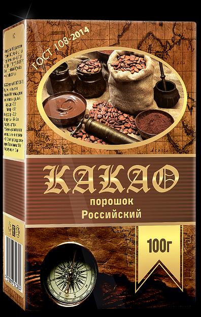 Какао порошок «Компас», 100 гр, опт фото 1