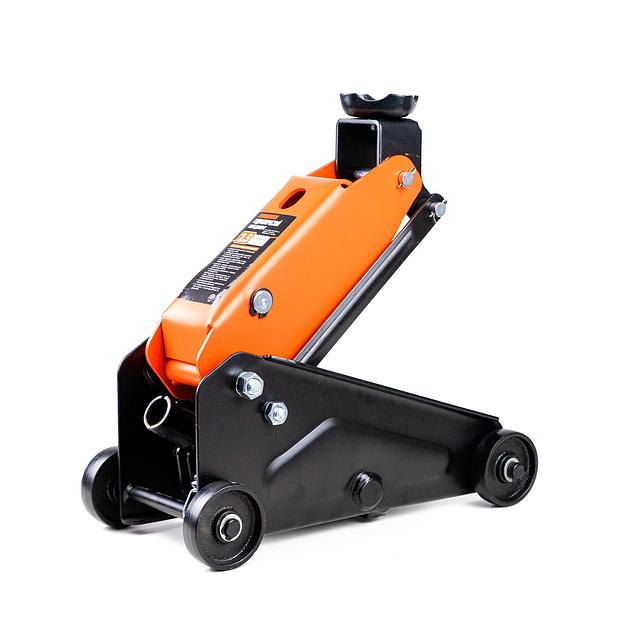 Гидравлический компактный подкатной домкрат 2.5т 135-395мм Kingqueen QJD61-3A-1 фото 6