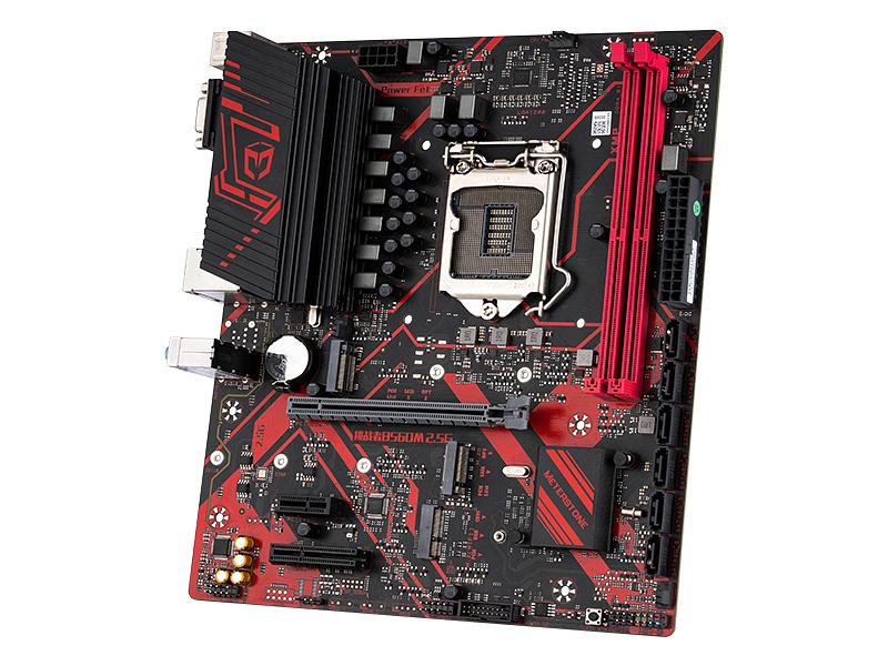 Материнская плата MAXSUN Meterstone B560M 2.5G, Socket1200, mATX, Retail, 2xDDR4, PCIe4.0, 2xM.2, 2.5GLAN, M.2 WiFi, PS2, 4xUSB2, 6xUSB3, CPU TDP 95Вт, VGA, HDMI, DP (MSMS-B560M-2.5G) фото 2