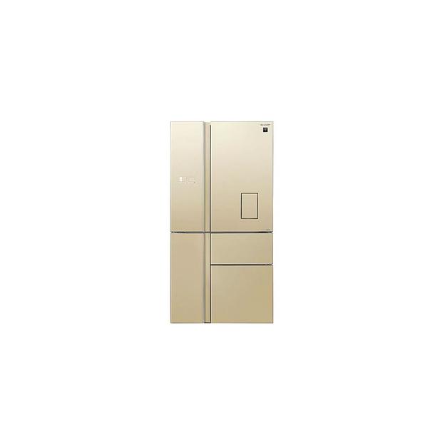 Холодильник двухкамерный Sharp SJWX99ACH Hybrid Cooling, French Door, инверторный бежевый фото 1