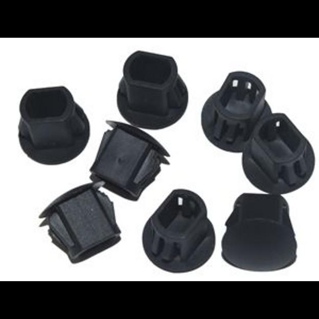 Пластиковые заглушки для круглых отверстий в оптических кроссах SNR-PLUG-FC (100шт) фото 1