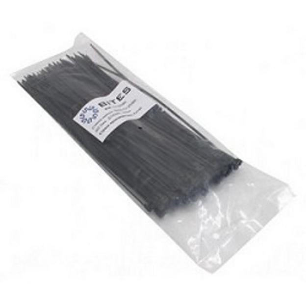 5bites CV-100BK Стяжка нейлон., Ш2.5мм., Д100мм., 100шт фото 1