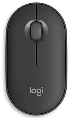 Мышь Logitech Pebble 2 M350S графитовый оптическая (4000dpi) silent беспроводная BT USB для ноутбука (2but) фото 1
