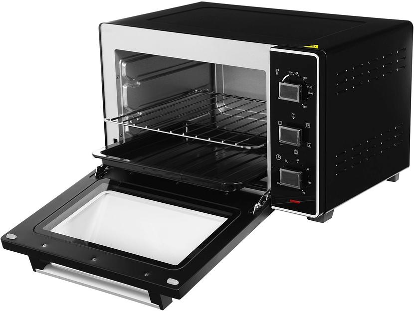 Мини-печь Hyundai MIO-HY093 28л. 1600Вт черный фото 5