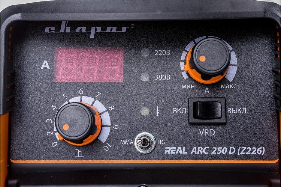 Инвертор сварочный REAL ARC 250 D (Z226) фото 5
