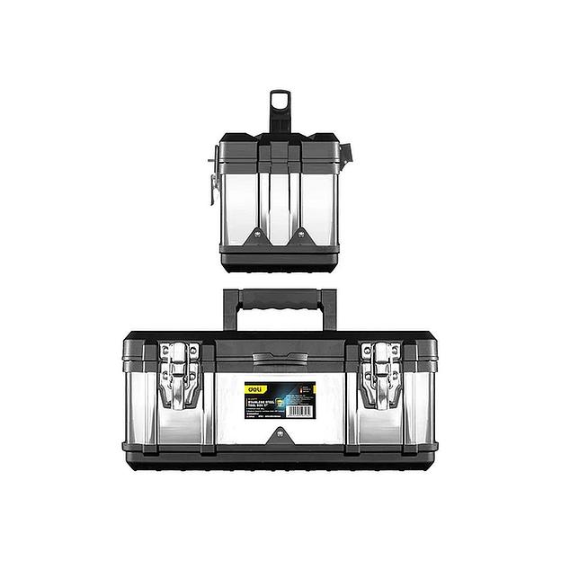 Ящики и сумки для инструментов Deli Ящик для инструментов Deli DL432717 400 х 180 х 180 мм фото 3