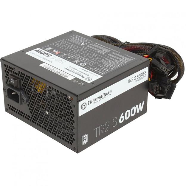 Блок питания Thermaltake ATX 600W TR2 S 80+ (24+4+4pin) APFC 120mm fan 5xSATA RTL фото 3