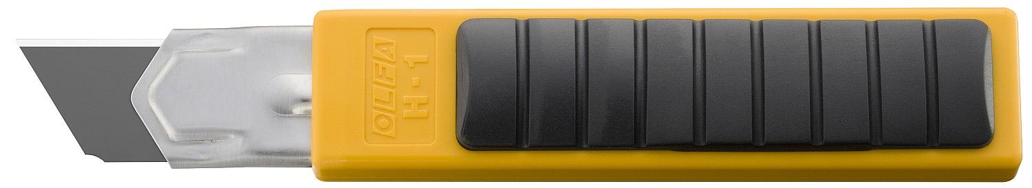 OLFA 25 мм, в комплекте с лезвиями EXCEL BLACK 5 шт, нож (OL-H-1BB/5BB ) фото 3