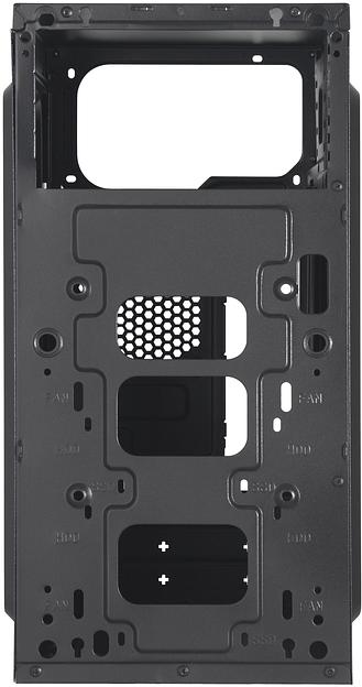 Корпус Digma DCC-MN303 черный без БП mATX 1x80mm 2x120mm 2xUSB2.0 audio фото 3