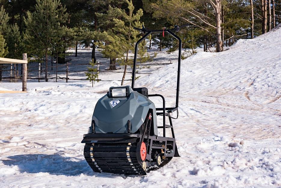 Мотобуксировщик Бурлак М2 FK, 13 л.с., 1250*510*810 мм. фото 4