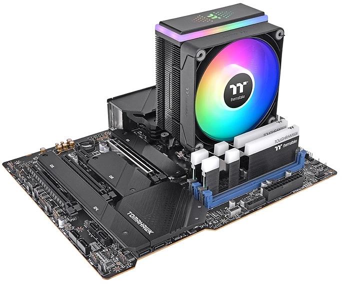 Устройство охлаждения(кулер) Thermaltake Astria 200 ARGB Soc-AM5/AM4/1151/1200/1700 черный Al+Cu 210W Ret (CL-P119-AL12SW-A) фото 5