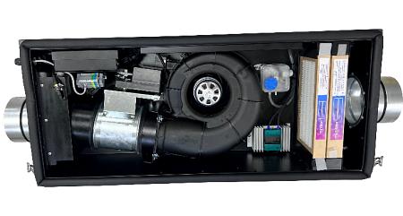 Приточная установка Minibox E-300-1/3,5kW/G4 фото 5