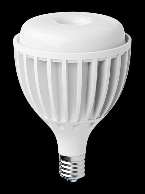 Лампа светодиодная LED 200Вт 220В Е40 D200х270 6500К холодный 19000 лм фото 2