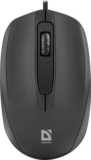 Мышка OPTICAL ALPHA MB-507 52507 BLACK DEFENDER фото 1
