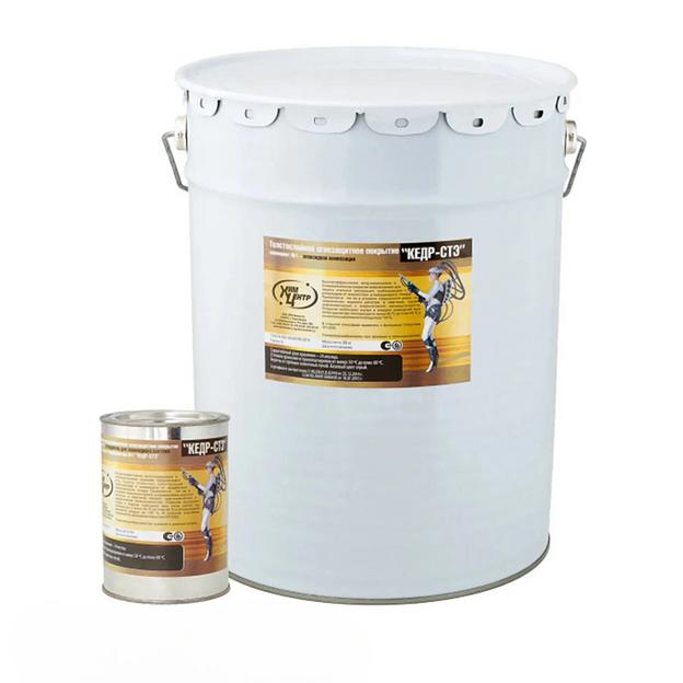 «Кедр-СТЭ» огнезащитная краска для металла на эпоксидной основе ОПТ фото 1