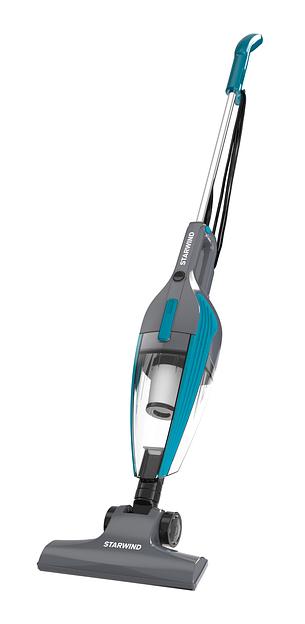 Пылесос ручной Starwind SCH1250 1000Вт бирюзовый/серый фото 1