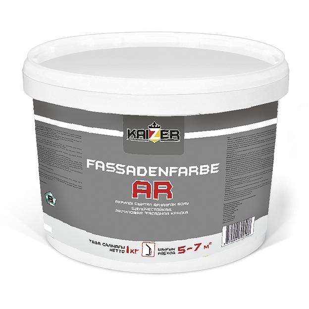 Краска акрилатная щелочестойкая фасадная «Fassadenfarbe AR» ОПТ фото 1