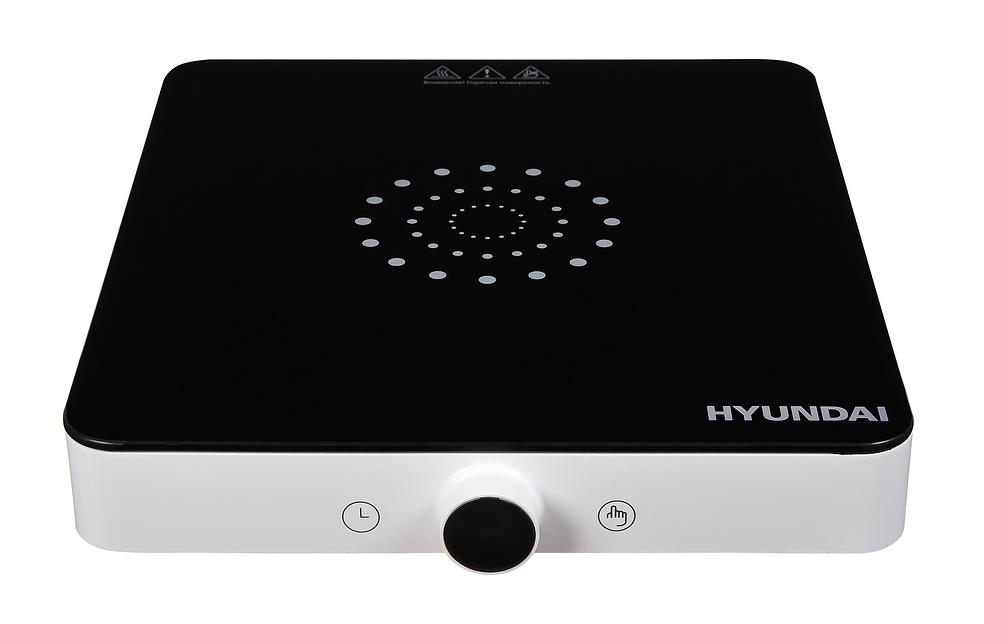 Плита Индукционная Hyundai HYC-0105 белый стеклокерамика (настольная) фото 4