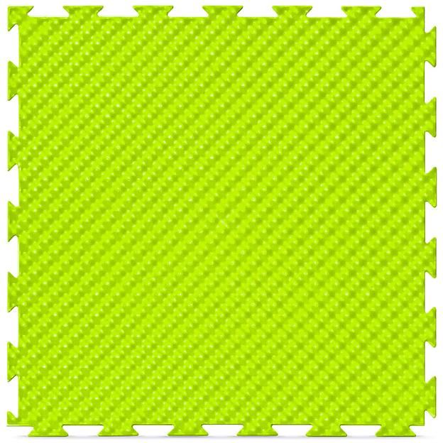 Factor – универсальное напольное покрытие, толщина 6 мм, Цвет Салатовый RAL 6018, Толщина модуля 6 мм. фото 1