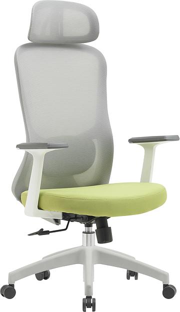 Кресло Cactus CS-GMC515-GYGN серый сиденье салатовый пластик серый фото 1