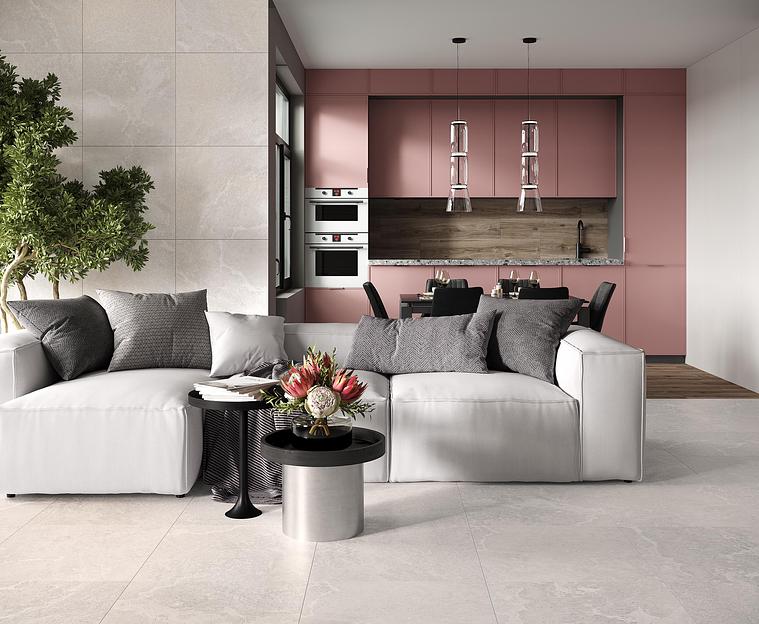 Blaze silver керамогранит светло-серый сатинированный карвинг 60x60 опт фото 2