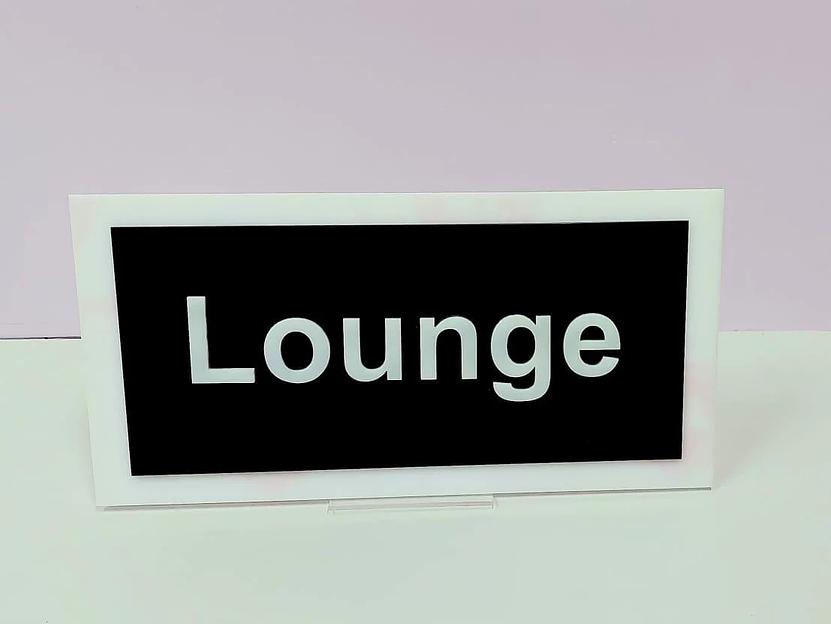 Табличка с накладными элементами ОПТ фото 1