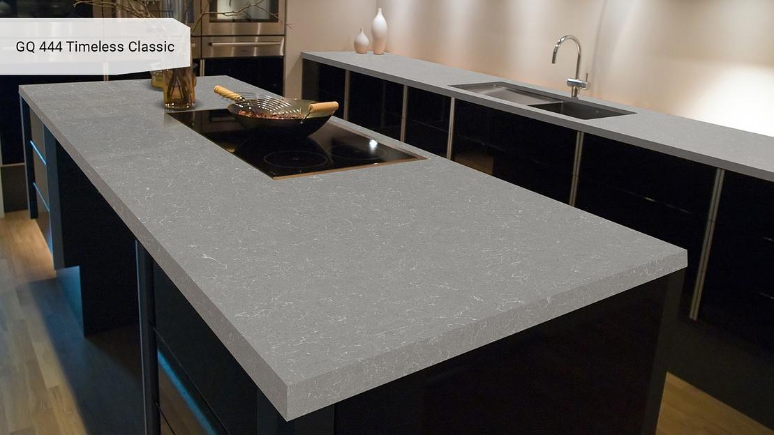 Кварцевый камень Grandex quartz «GQ 444 Timeless Сlassic» ОПТ фото 5