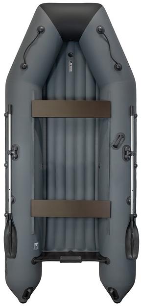 Лодка Барс 3400 НДНД, габариты: 3400*1540*420 мм., цвет: графит-черный фото 3