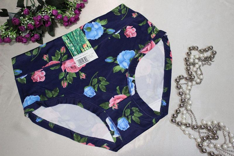 Трусы женские р-р 52-56 Арт. 755 бамбук  (к.12027) фото 1