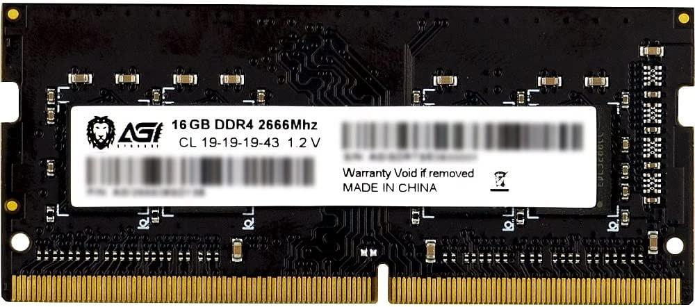 Память DDR4 16Gb 2666MHz AGi AGI266616SD138 SD138 RTL PC4-21300 CL19 SO-DIMM 260-pin 1.2В Ret фото 1