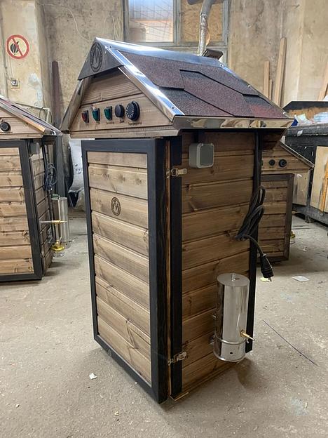 Коптильня для горячего и холодного копчения «Дачная» 90 НД фото 3
