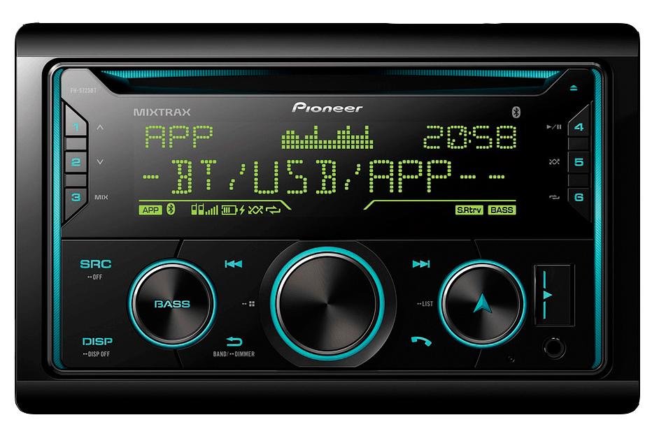 Автомагнитола Pioneer FH-S725BT 2DIN 4x50Вт фото 2