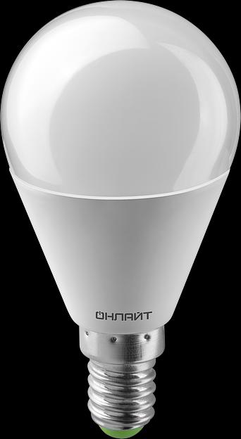 Лампа светодиодная 7вт OLL-G45-7-230-6.5K-E14-FR ОНЛАЙТ фото 2