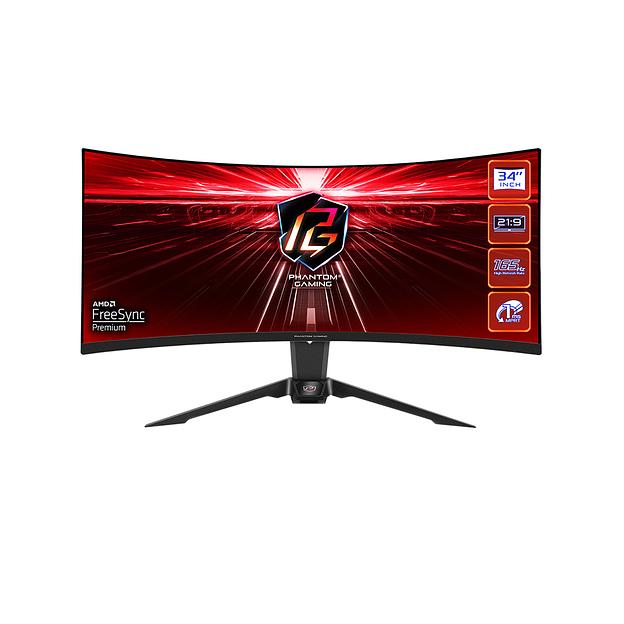 Монитор 34" ASRock PG34WQ15R2B фото 2