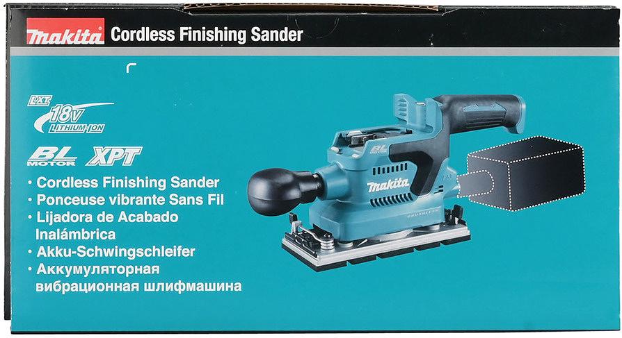 Вибро шлифовальная машина Makita DBO380Z 200Вт фото 8