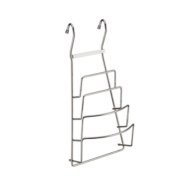 Полка для крышек (215х115х420мм), хром фото 1