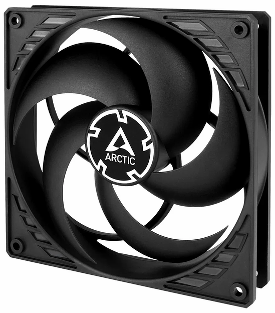 Кулер для корпуса ARCTIC P14 PWM PST (Black) ACFAN00125A 14cm 200-1700rpm 4Pin Fluid Dynamic фото 1