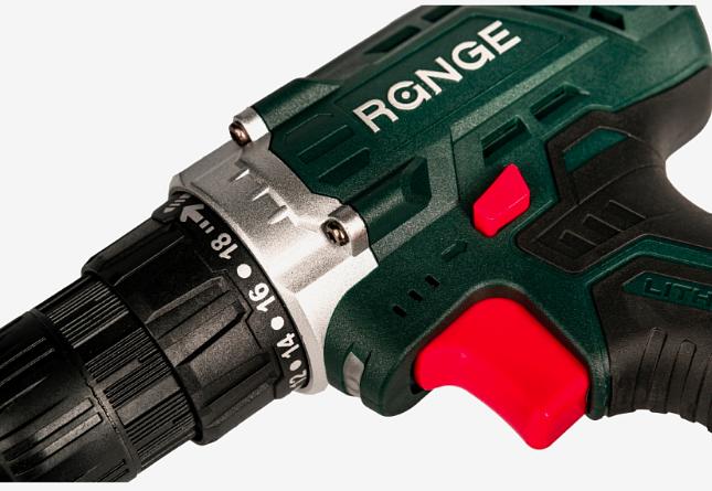 Аккумуляторная дрель шуруповёрт Range RCD20/2.0-A фото 8