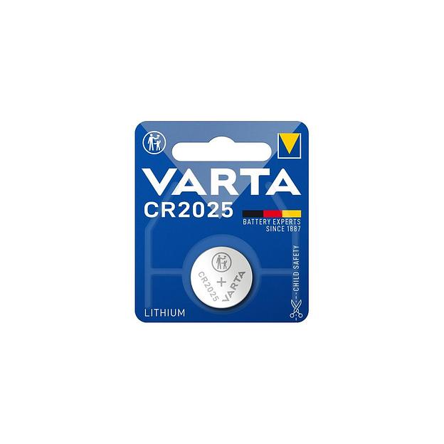 CR2025 Батарейка VARTA Electronics BL1 Lithium, 1 шт. фото 1